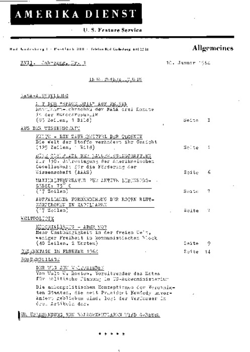 1964_XVII. Jahrgang, Nr. 1_Allgemeines_01.10.pdf