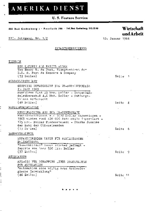 1964_XVI. Jahrgang, Nr. 1 C_Wirtschaft und Arbeit_01.10.pdf